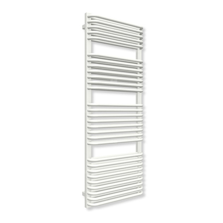 Grzejnik drabinkowy TERMA TYTUS, podłączenie ZX, wym. 1420 x 540 mm, kolor biały soft (farba), moc 1126W