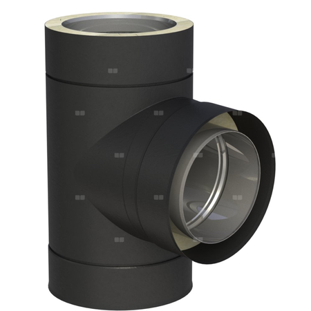 Trójnik 90' fi 200mm (RAL9011)