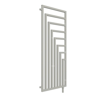 Grzejnik drabinkowy TERMA ANGUS DW, podłączenie ZX, wym. 1780 x 680 mm, kolor srebrny połysk, moc 1116W
