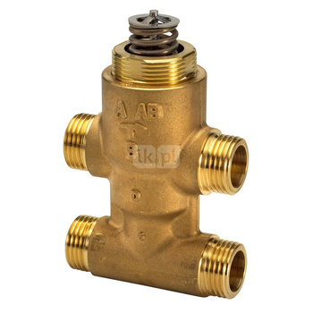 Zawór regulacyjny VZ 4 PN16 15/0,63 4-drogowy, grzybkowy, króćce gładkie