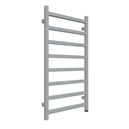 Grzejnik drabinkowy TERMA SIMPLE ONE, podłączenie S8, wym. 960 x 500 mm, kolor pastelowy niebieski (farba), moc 351W