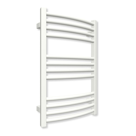 Grzejnik drabinkowy TERMA LENA, podłączenie ZX, wym. 660 x 400 mm, kolor biały soft (farba), moc 243W