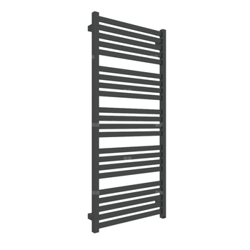 Grzejnik drabinkowy TERMA MARLIN ONE, podłączenie S1, wym. 1185 x 530 mm, kolor czarny RAL9011, moc 600W