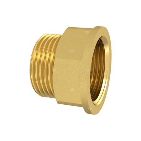 Złączka nyplowo-mufowa GZ/GW 1½ mosiądz