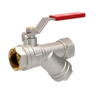 SENA VA30 zawór kulowy 1/2'' GW-GW z filtrem dźwignia INOX