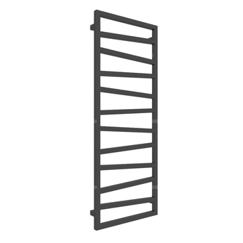 Grzejnik drabinkowy TERMA ZIGZAG, podłączenie Z1, wym. 1310 x 500 mm, kolor czarny sygnałowy RAL9004, moc 490W