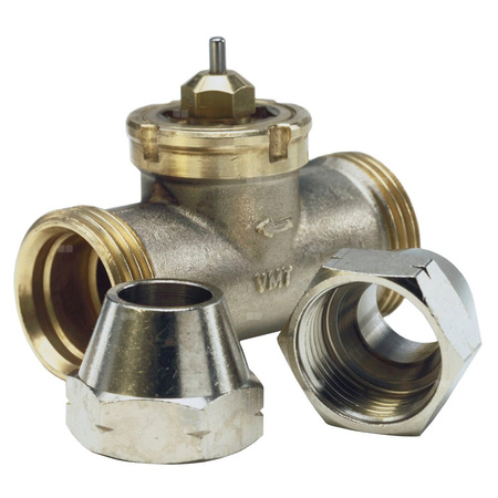 Zawór regulacyjny VMT PN10 20/5 2-drogowy/2, gwint zewn., prosty