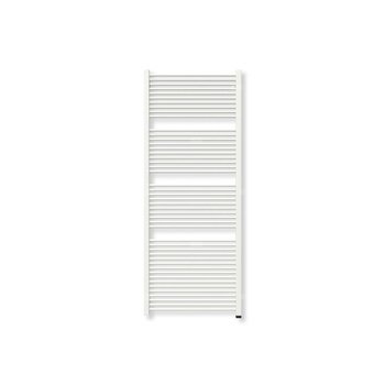 Grzejnik elektryczny TERMA MIKE ONE 1330 x 530 mm, kolor biały soft, moc 600 W, podłączenie E1, kabel prosty bez wtyczki szary