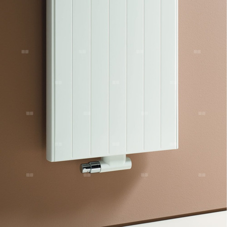 Grzejnik płytowy typ 22 KERMI X2 Verteo Line wym. 2000 x 600 mm, kolor biały, moc 2321 W