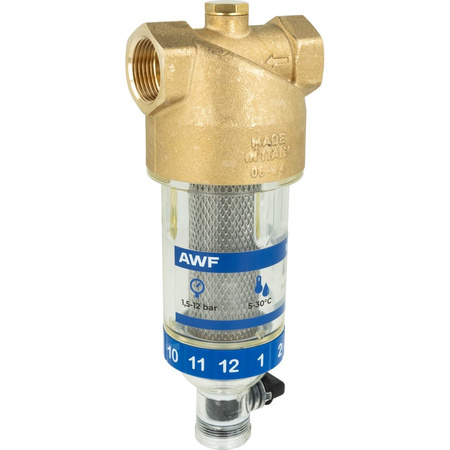 Filtr do wody AWF 120, z płukaniem wstecznym, GW G3/4''