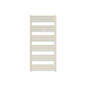 Grzejnik elektryczny TERMA FIONA 1380 x 630 mm, kolor musujący krem, moc 800 W, podłączenie E1, kabel spiralny z wtyczką srebrzysty