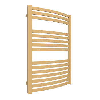 Grzejnik drabinkowy TERMA DEXTER, podłączenie ZX, wym. 860 x 600 mm, kolor złoty połysk, moc 464W