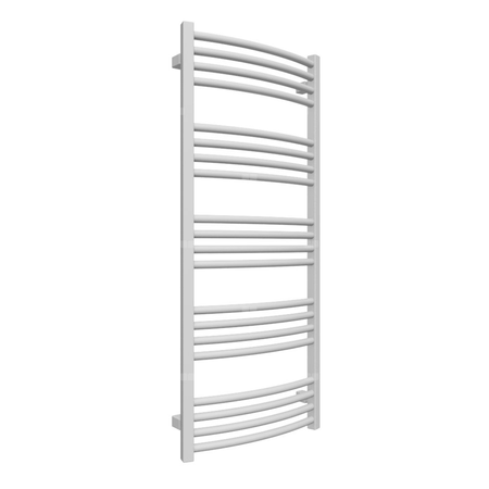 Grzejnik drabinkowy TERMA LENA, podłączenie SX, wym. 1140 x 486 mm, kolor efekt chromu