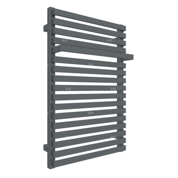 Grzejnik drabinkowy TERMA CITY, podłączenie SX, wym. 780 x 500 mm, kolor szary łupek RAL7015, moc 455W