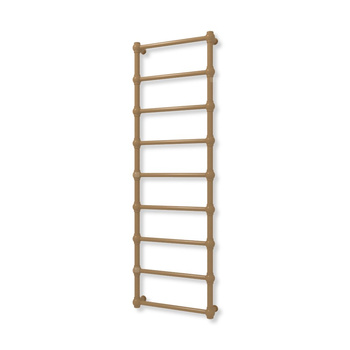 Grzejnik elektryczny TERMA RETRO 1540 x 500 mm, kolor halo, moc 400 W, podłączenie E1, kabel prosty bez wtyczki z maskownicą