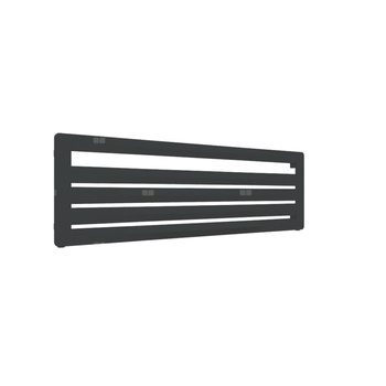 Grzejnik drabinkowy TERMA Aero HG, podłączenie YP, wym. 455 x 1500 mm, kolor czarny jak kruk soft RAL9005, moc 600W