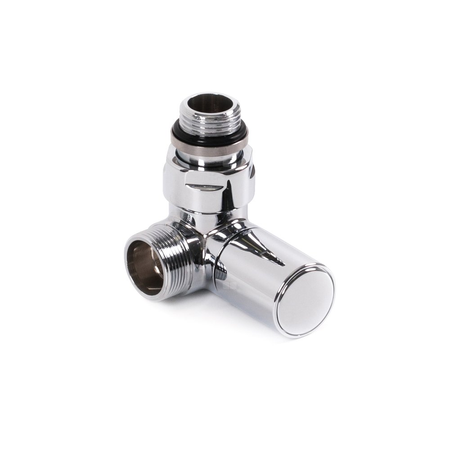 Zawór regulacyjny 3-osiowy CYLINDER, Prawy, GZ 1/2"-GZ 24-19, Chrom, (V74110BDX)