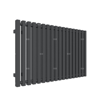 Grzejnik drabinkowy TERMA TRIGA, podłączenie VP, wym. 560 x 880 mm, kolor metaliczna czerń, moc 652W