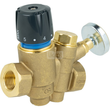 Zawór równoważący z funkcją przegrzewu do cyrkulacji c.w.u. AFRISO ATB 200 mosiądz DN 15