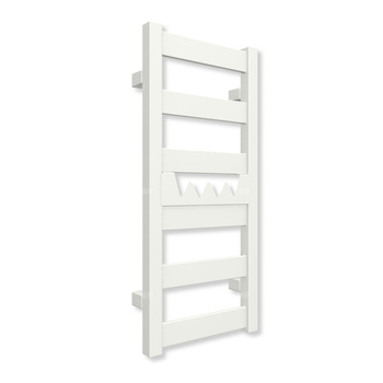 Grzejnik elektryczny TERMA VIVO 670 x 300 mm, kolor biały soft, moc 200 W, podłączenie E8, kabel przyłącze ts1/ss1