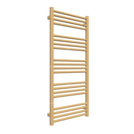 Grzejnik drabinkowy TERMA FIONA, podłączenie ZX, wym. 1140 x 500 mm, kolor złoty połysk