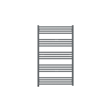 Grzejnik elektryczny TERMA FIONA ONE 1140 x 680 mm, kolor ral 7015 mat, moc 600 W, podłączenie E8, kabel prosty bez wtyczki