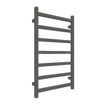 Grzejnik drabinkowy TERMA SIMPLE, podłączenie SX, wym. 840 x 500 mm, kolor szary ciemny RAL7022, moc 306W