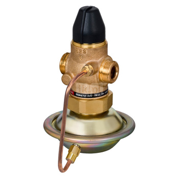 Regulator różnicy ciśnień z ograniczeniem przepływu AVQ PN25 20/63 /02 gw. zas./pow.