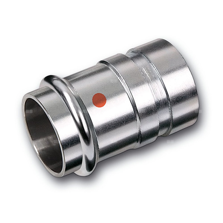 Nypel SANHA NiroTherm Press, stal nierdzewna, 76,1 mm (zw x GW)