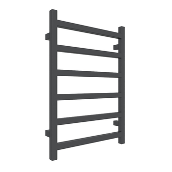 Grzejnik drabinkowy TERMA SIMPLE, podłączenie Z8, wym. 720 x 500 mm, kolor metaliczna czerń, moc 262W