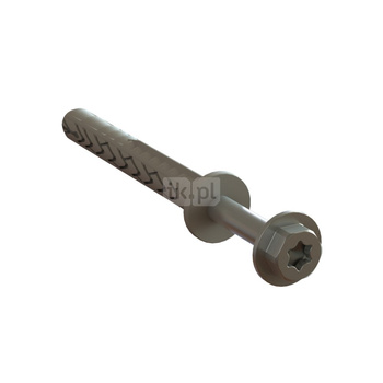 Kołek ramowy z wkrętem 6-kąt. KRK M10 80mm KRK10L80