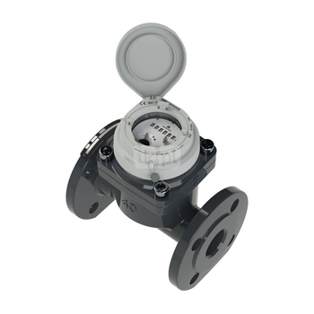 Miernik do wody irygacyjnej WI, do wody zimnej w wykonaniu -08, przystosowany do indukcyjnego odczytu wskazań (Ti), WI 50-08, IP68, DN 50, kołnierz, Q3 25 [m3/h]