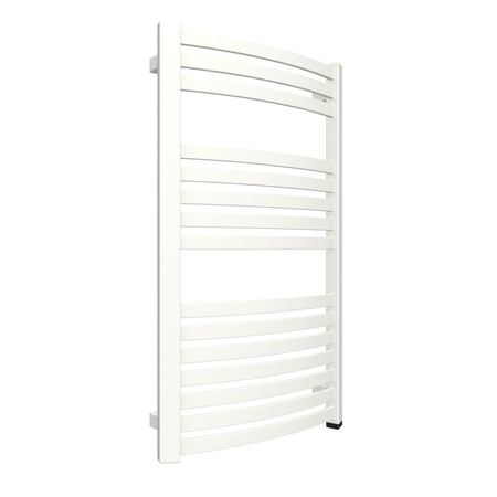 Grzejnik elektryczny TERMA DEXTER ONE 500 x 860 mm, kolor biały drogowy RAL9016, moc 400 W, podłączenie E8, kabel prosty bez wtyczki 1,5m biały