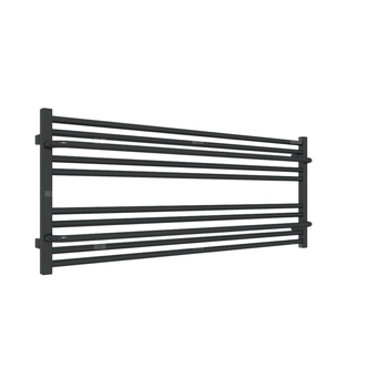 Grzejnik drabinkowy TERMA LIMA, podłączenie SX, wym. 500 x 1200 mm, kolor czarny jak kruk połysk RAL9005, moc 578W