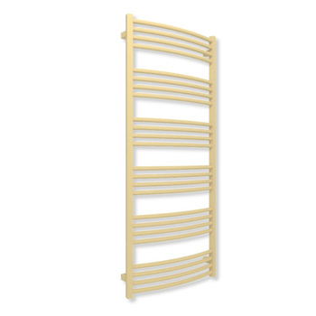 Grzejnik drabinkowy TERMA LENA, podłączenie SX, wym. 1380 x 600 mm, kolor mosiądz (farba), moc 696W