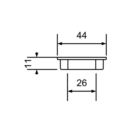 Nakrętka mocująca dozownik