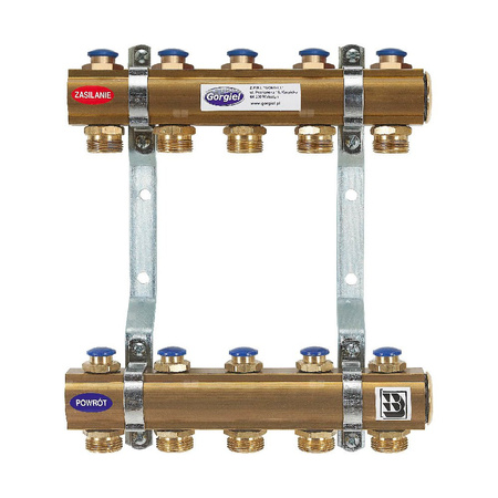 Rozdzielacz mosiężny R-7RR