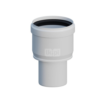 Redukcja pionowa PP DN80/110mm z uszczelką [EPDM]