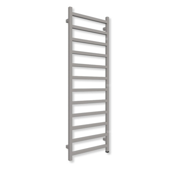 Grzejnik elektryczny TERMA SIMPLE ONE 1440 x 500 mm, kolor metaliczny beż, moc 400 W, podłączenie E1, kabel prosty bez wtyczki szary