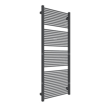 Grzejnik drabinkowy TERMA MIKE, podłączenie ZX, wym. 1335 x 530 mm, kolor metaliczna czerń, moc 715W