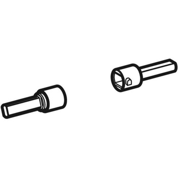 Zestaw bolców do deski sedesowej i pokrywy deski sedesowej, do Geberit AquaClean 4000