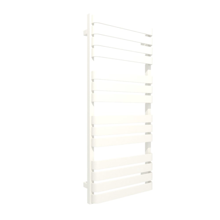 Grzejnik drabinkowy TERMA WARP T, podłączenie LX, wym. 1110 x 500 mm, kolor biały drogowy RAL9016, moc 553W