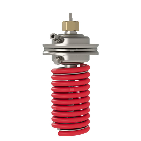 Regulator upustowy ciśnienia AFA, PN 16, 0.05 bar - 0.40 bar, 630 cm², Żółty