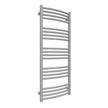 Grzejnik drabinkowy TERMA LENA, podłączenie ZX, wym. 1140 x 486 mm, kolor szary sygnałowy RAL7004, moc 483W