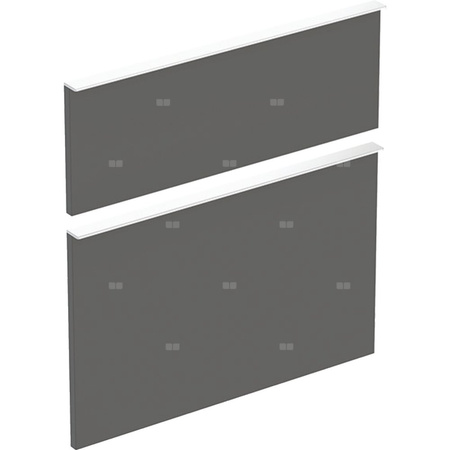 Zestaw frontów szuflad do dolnej szafki pod umywalkę GEBERIT iCon, kol. lava szer.600 mm