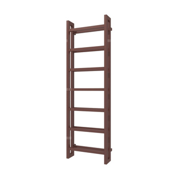 Grzejnik drabinkowy TERMA STAND, podłączenie SX, wym. 1610 x 500 mm, kolor kasztanowy RAL8015 (farba), moc 872W