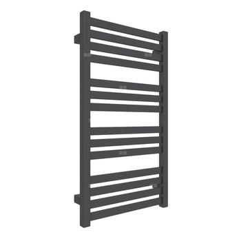 Grzejnik drabinkowy TERMA MARLIN, podłączenie ZX, wym. 780 x 430 mm, kolor czarny pieprz
