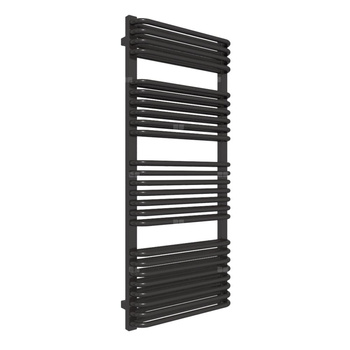 Grzejnik drabinkowy TERMA TYTUS, podłączenie ZX, wym. 1260 x 540 mm, kolor heban, moc 1002W