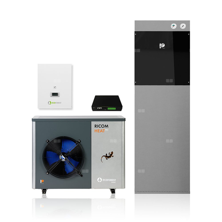 Pompa ciepła ecoAIR 1-7 PRO, monoblok, 1-F, sterownik (CM) + ECO SMART EASYNET + Szafa Hydrauliczna Ricom Hydra do ecoAIR PRO
