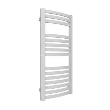 Grzejnik drabinkowy TERMA DEXTER, podłączenie Z1, wym. 860 x 400 mm, kolor srebrny metalik, moc 323W